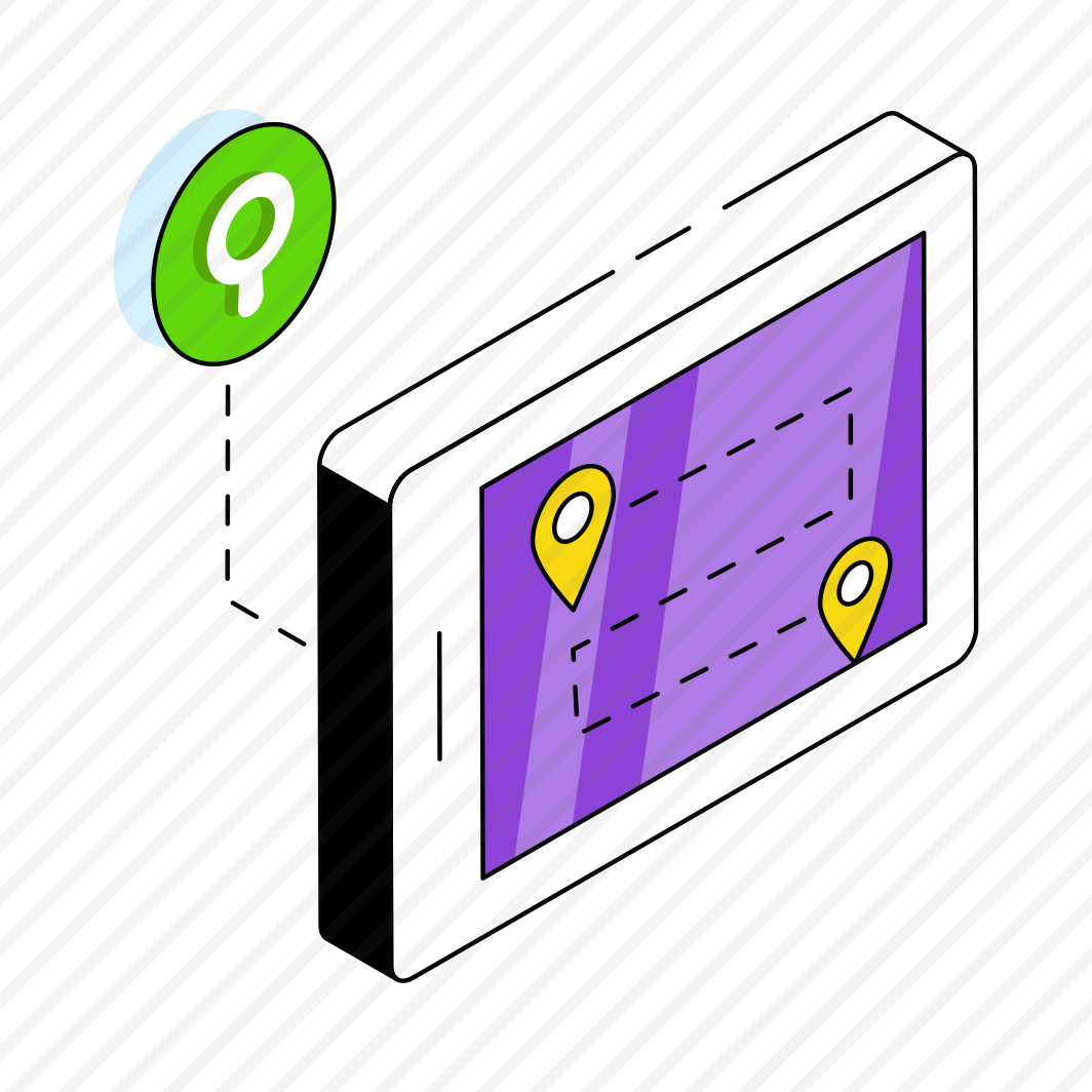 Mobile Route, Mobile Location, Mobile Direction, Gps, Location App,  preview