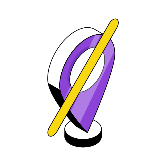 No Location, No Direction, No Gps, Navigation, Location Ban,  illustration