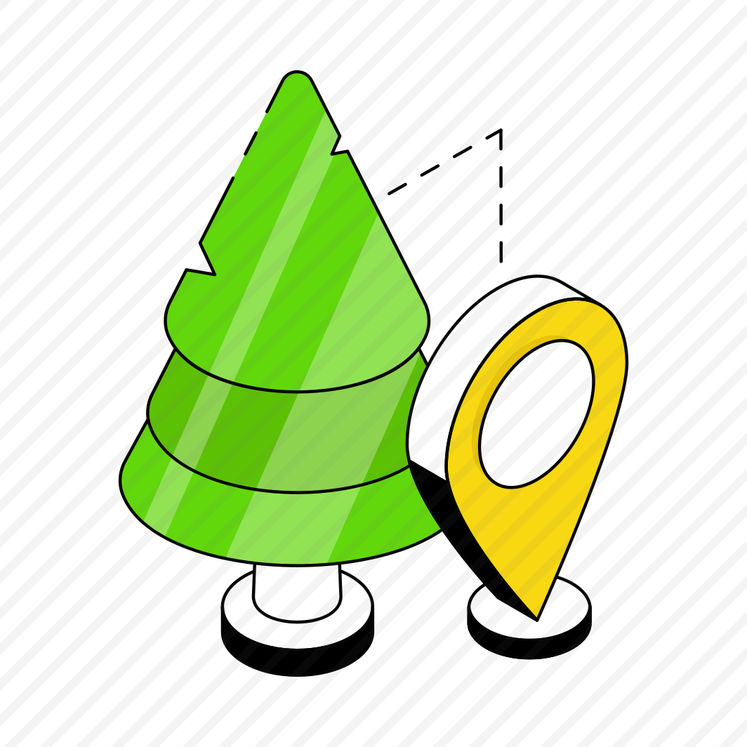 Tree Location, Tree Direction, Gps, Forest Location, Forest Direction,  preview