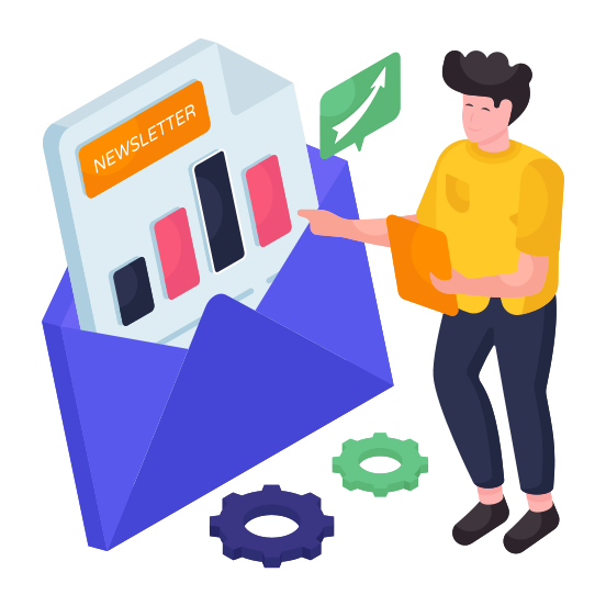Business Mail, Email, Correspondence, Letter, Envelope, illustration