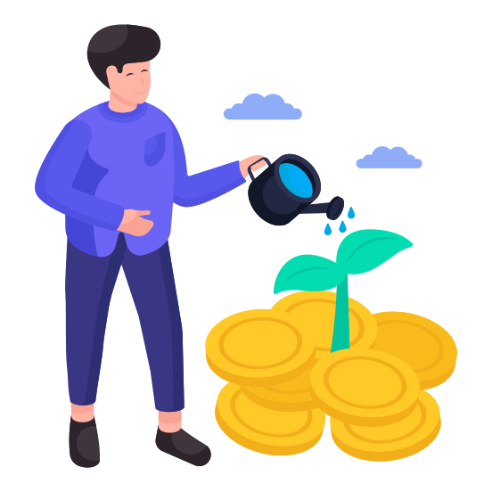 Dollar Plant, Money Growth, Financial Growth, Investment Growth, Cash Plant, illustration