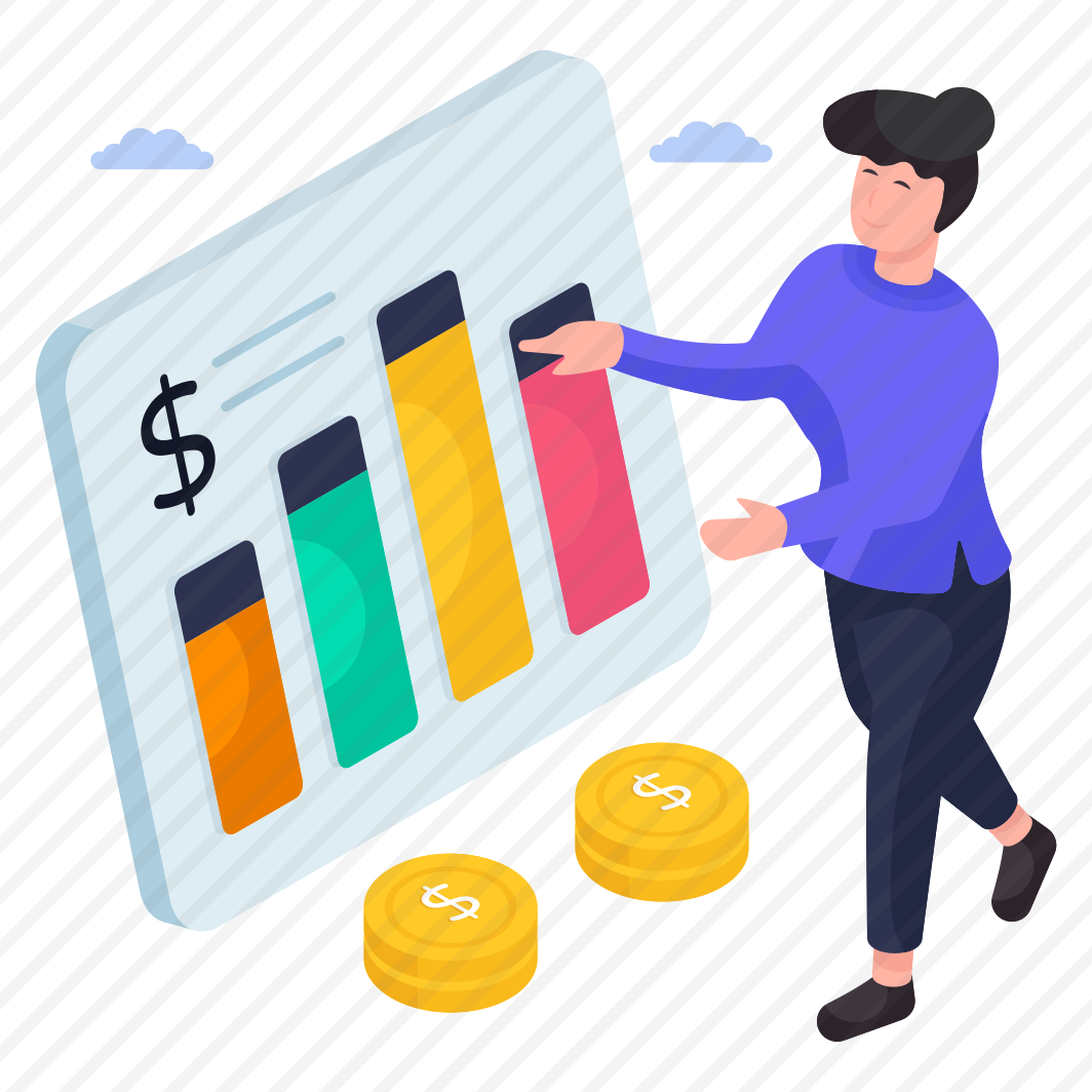 Financial Graph, Data Analytics, Infographic, Statistics, Financial Chart preview