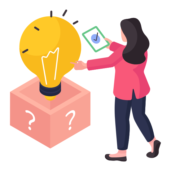 Think Outside The Box, Creative Package, Creative Box, Creative Parcel, Innovative Box, Innovative Package illustration