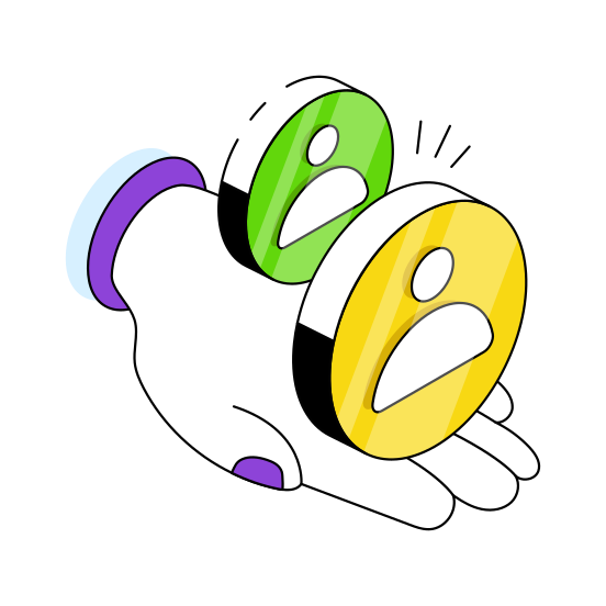 Customer Care, User Care, Consumer Care, Avatars, Individuals  illustration