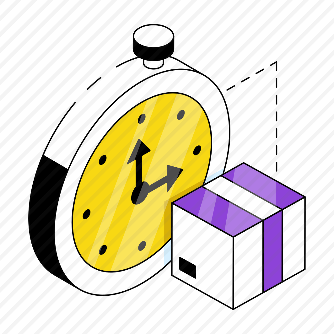 Delivery Time, On Time Delivery, Parcel, Package, Logistic Delivery preview