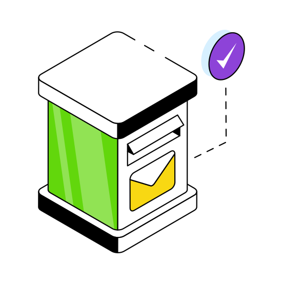 Letterbox, Mailbox, Mail Slot, Maildrop, Postbox illustration