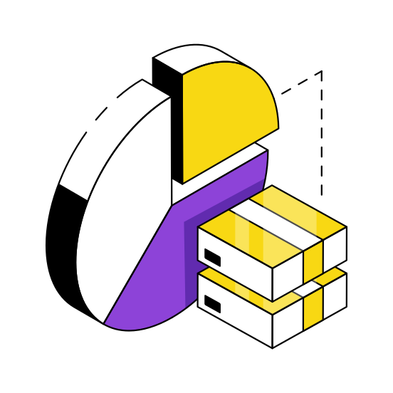 Logistic Analytics, Infographic, Statistics, Logistic Data, Logistic Chart,  illustration