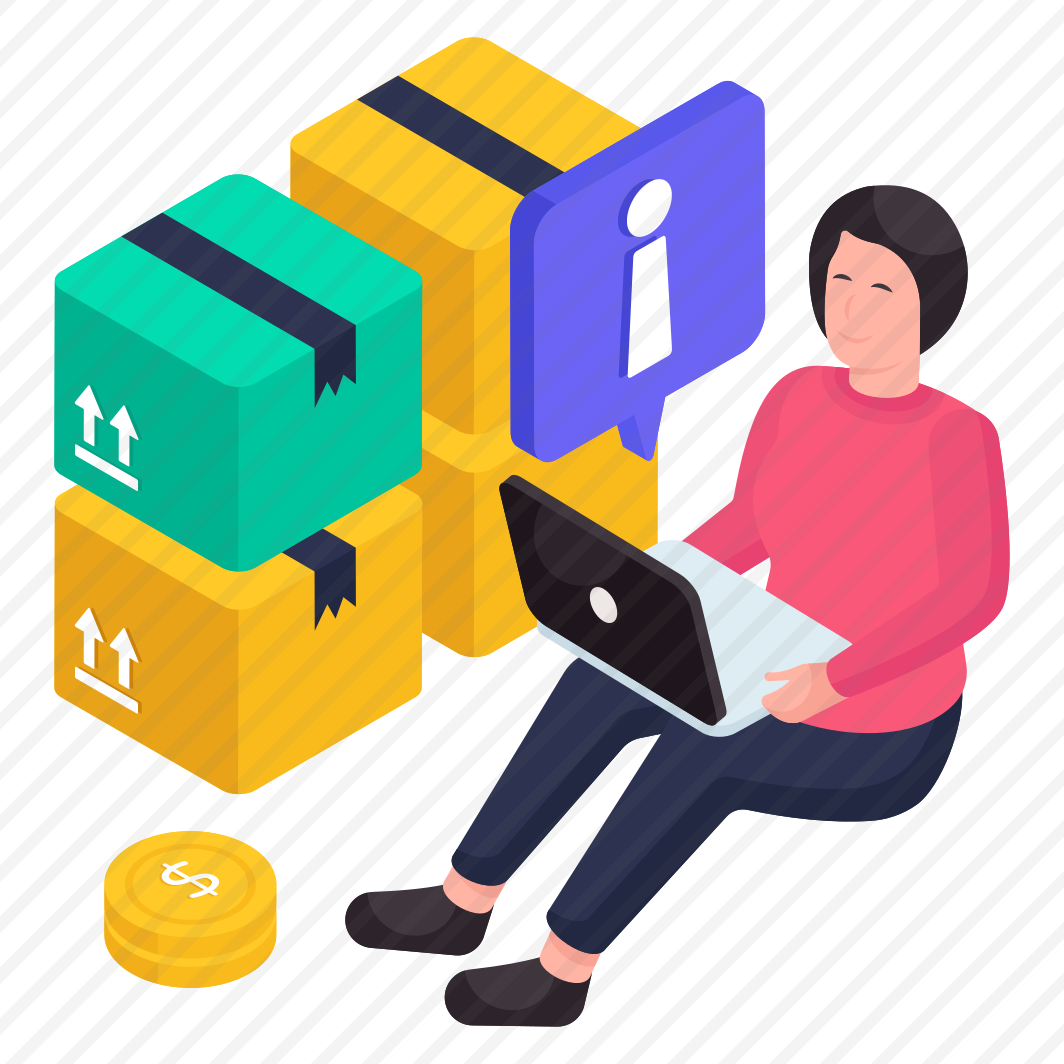 Logistic Info, Logistic Information, Parcel Info, Delivery Info, Information preview