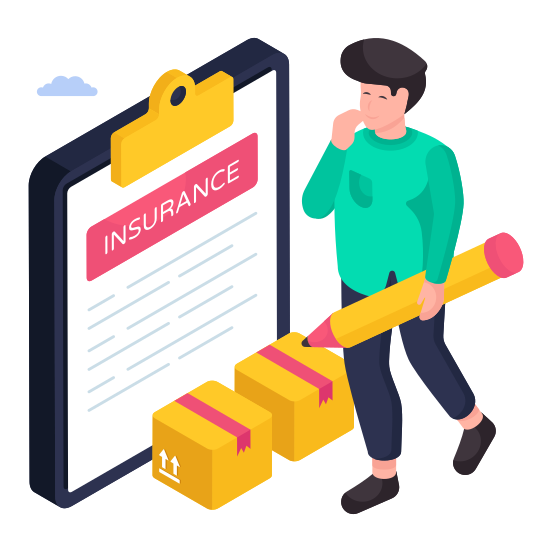 Logistic Insurance Paper, Security Paper, Safety Paper, Security Document, Security Doc illustration