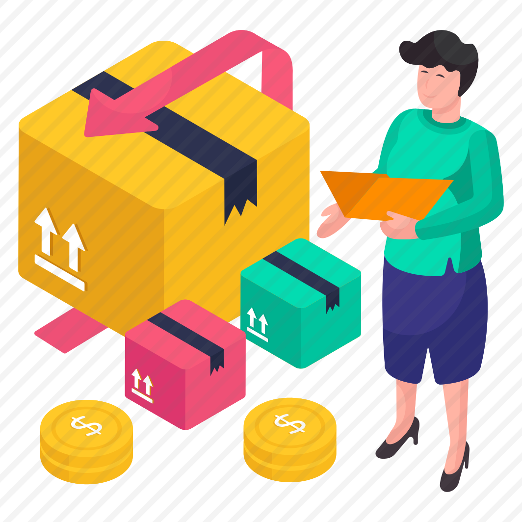 Parcel Return, Package Return, Order Return, Parcel Reback, Package Refund preview