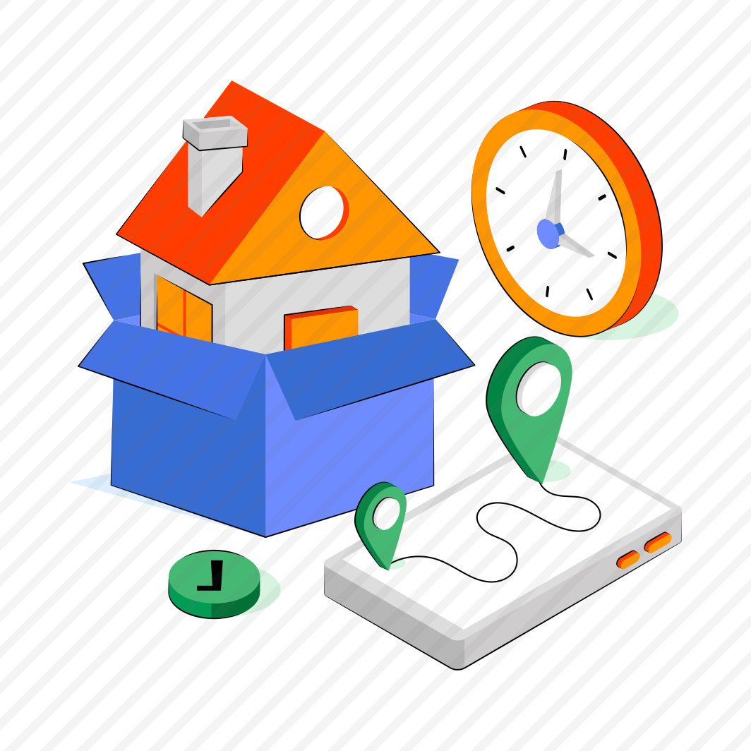 Model Home, Model House, Home Parcel, Home Package, Home Carton,  preview