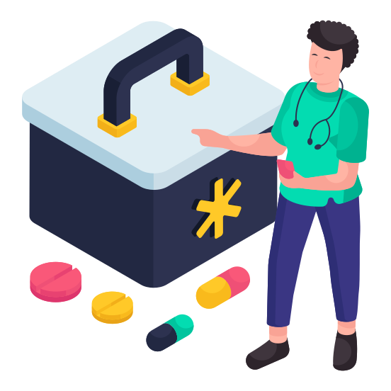 Doctor, Physician, Surgeon, Medical Consultant, Medical Specialist  illustration