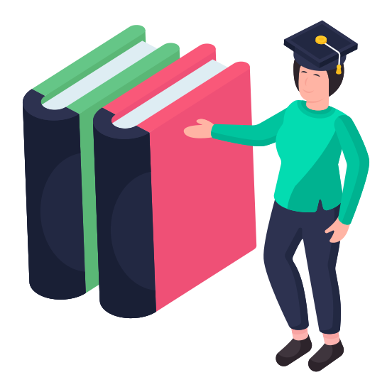Graduate Student, Education, Learning, Study, Knowledge illustration