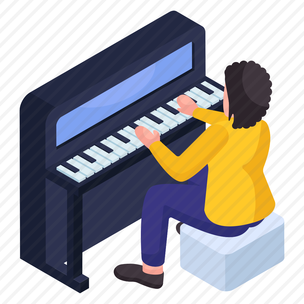 Playing Piano, Clavichord, Musical Instrument, Musical Tool, Entertainment,  preview