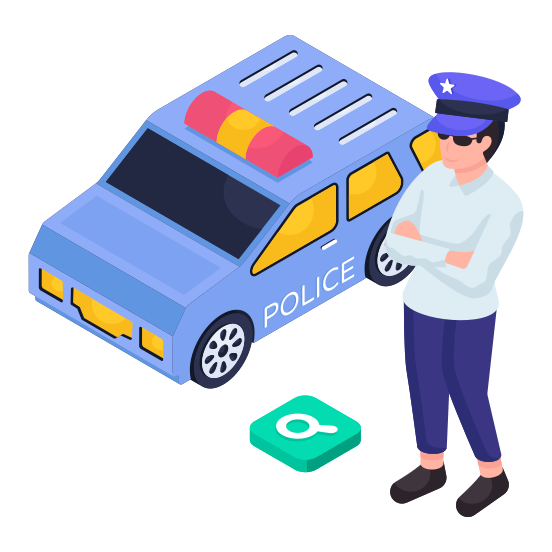 Policeman, Police Officer, Cop Man, Cop Officer, Patrolman  illustration