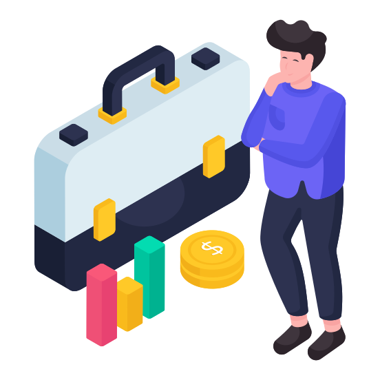 Professional Person, Business Executive, Businessman, Businessperson, Tycoon, illustration