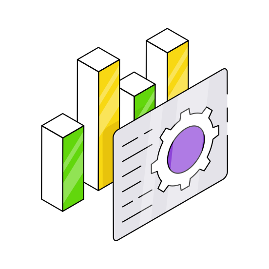 Bar Chart, Bar Graph, Data Management, Infographic, Statistics,  illustration