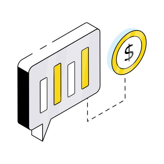 Business Chat, Business Message, Business Communication, Business Conversation, Business Discussion  illustration