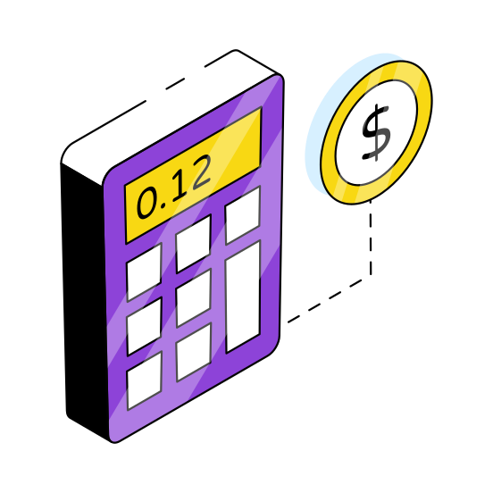 Financial Calculation, Arithmetic, Mathematics, Accounting, Money Calc,  illustration