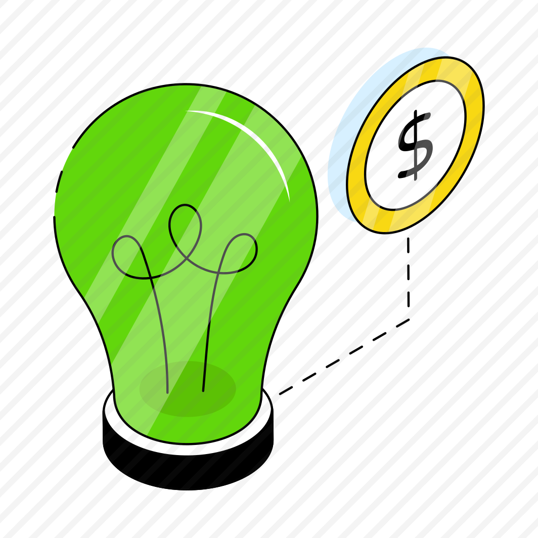 Financial Idea, Financial Innovation, Business Idea, Business Innovation, Creative Idea preview