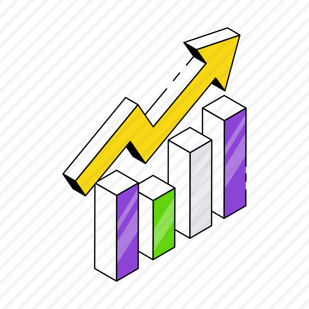 Growth Chart, Growth Graph, Data Analytics, Infographic, Statistics,  preview