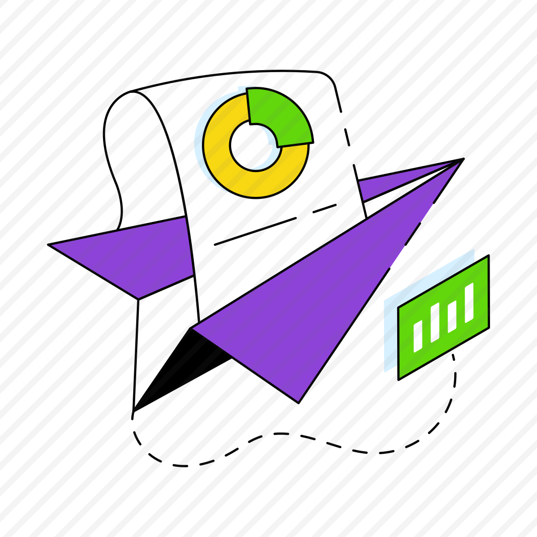 Send Business Report, Data Analytics, Infographic, Statistics, Business Chart,  preview