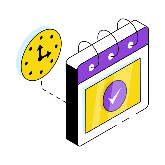 Timetable, Schedule, Planner, Calendar, Almanac,  illustration