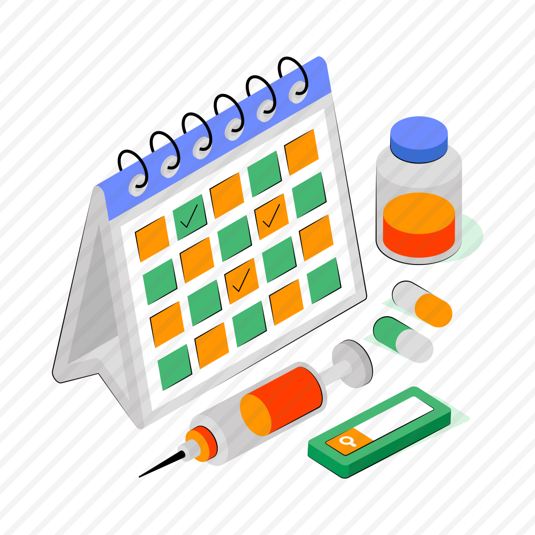Appointment, Vaccination Schedule, Planner, Almanac, Medical Schedule,  preview