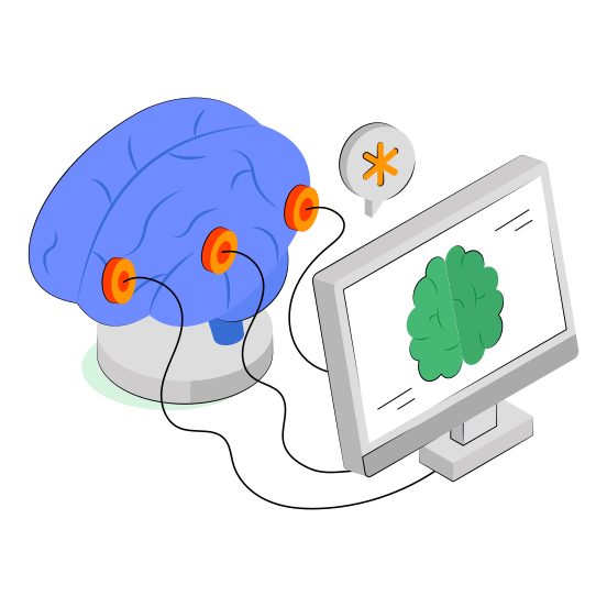 Brain, Mind, Intelligence, Cerebrum, Thinking  illustration