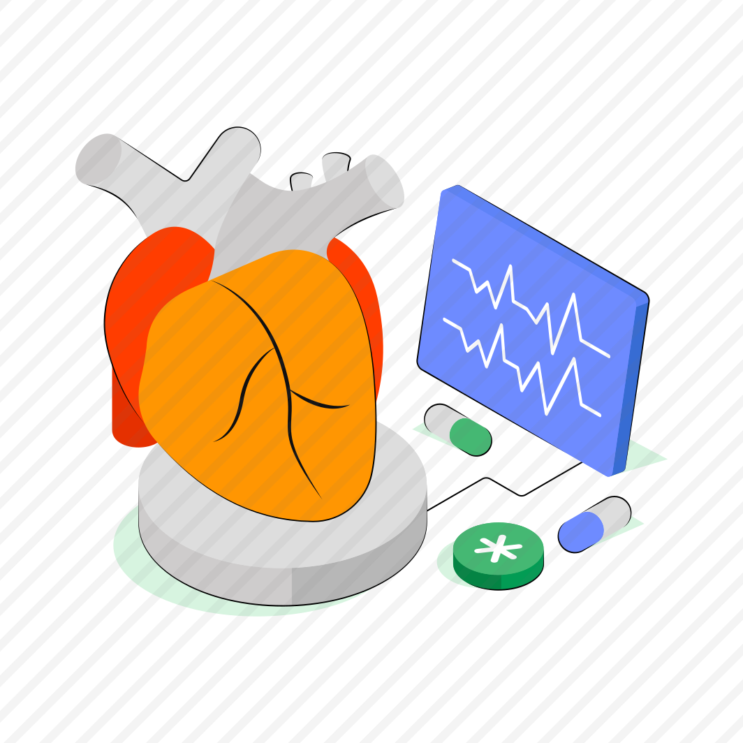 Ecg Monitor, Ekg, Electrocardiogram, Cardiogram Machine, Heartbeat  preview