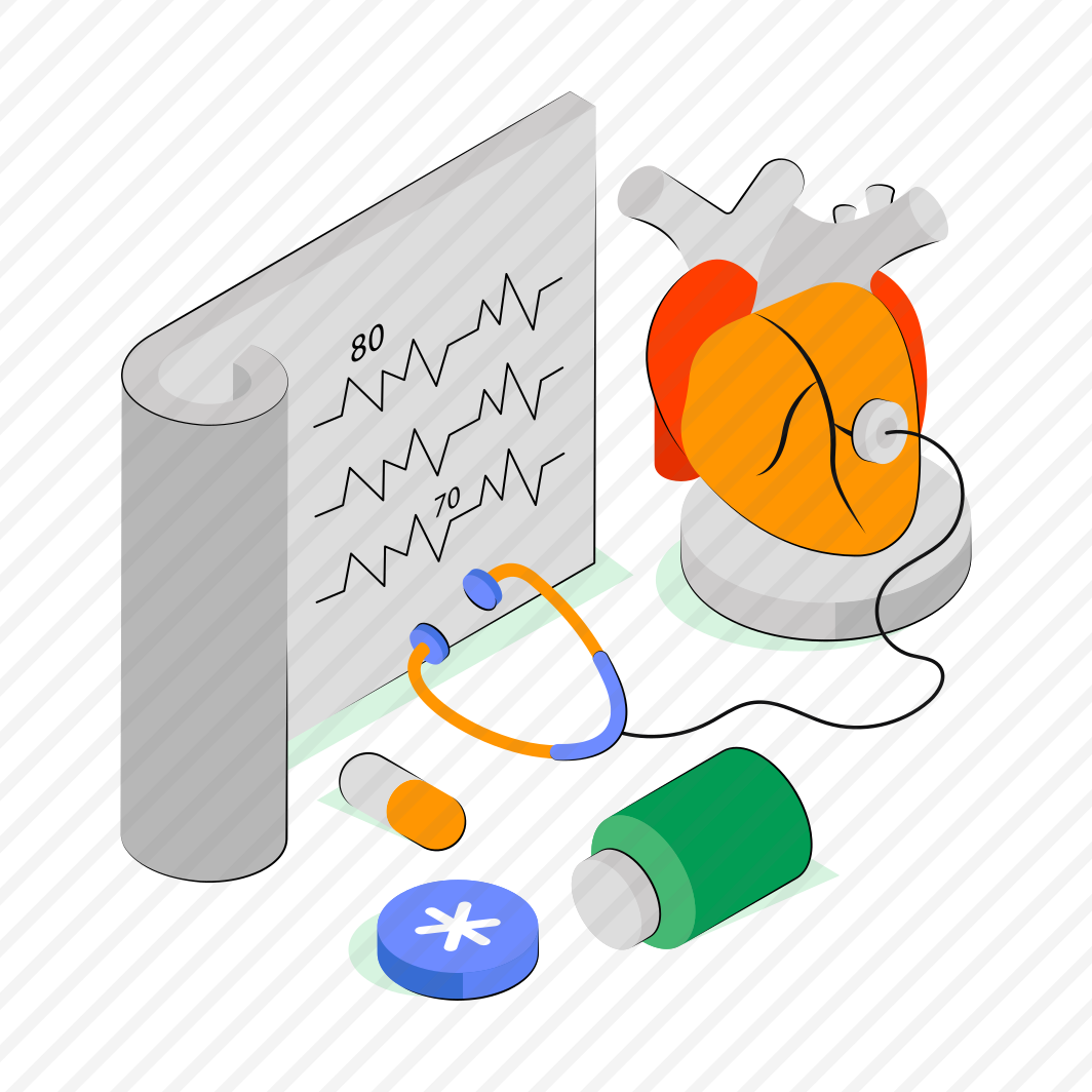 Heart Report, Health Report, Cardio Report, Ecg Report, Medical Report preview