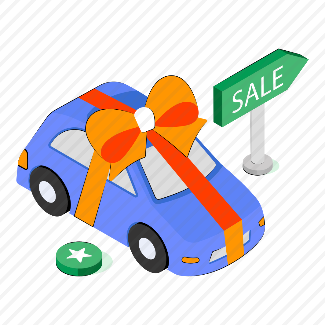 Car Gift, Car Present, Wrapped Car, Car Surprise, Vehicle  preview