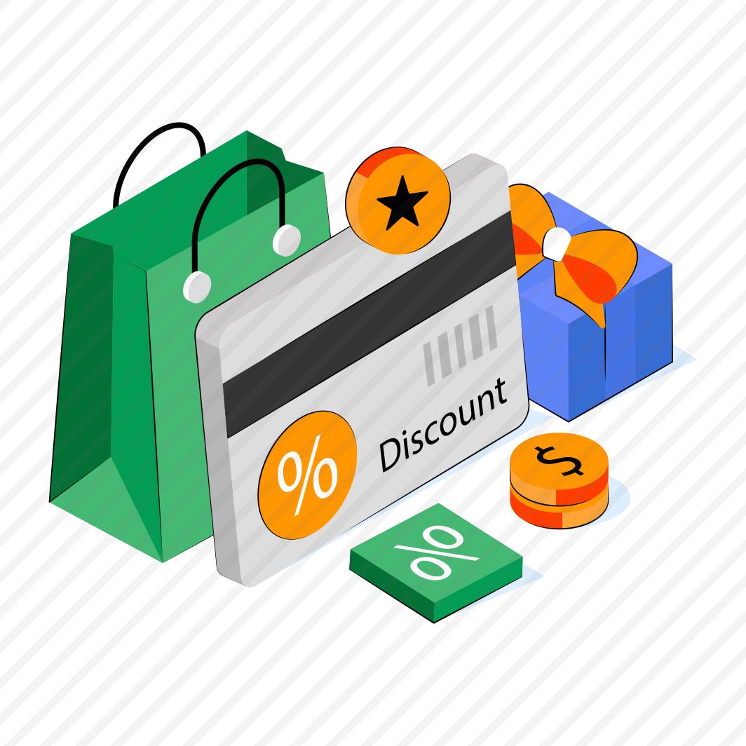 Discount Card, Loyalty Card, Discount Voucher, Commerce, Shopping Discount  preview