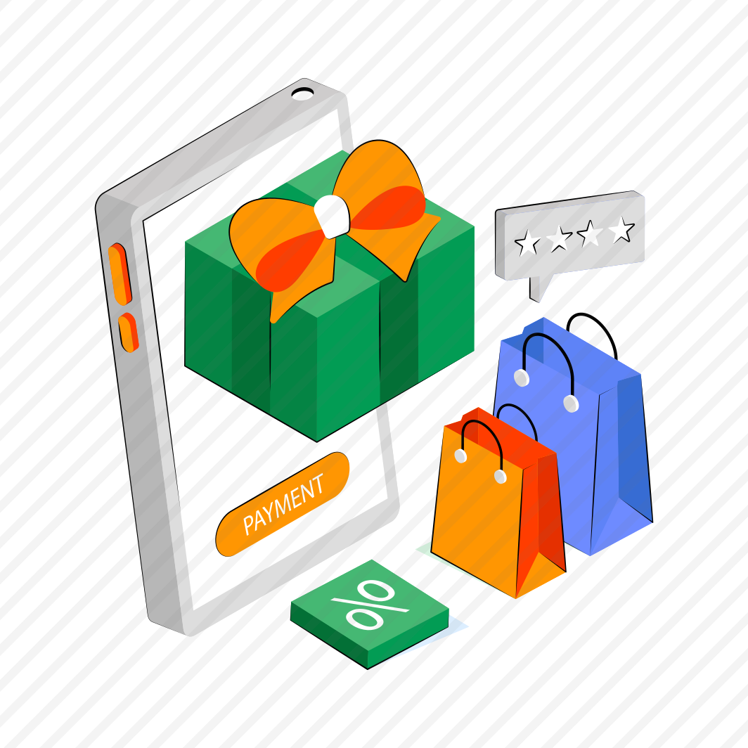 Mobile Gift Delivery, Gift Box, Online Present, Commerce, Buy Gift preview