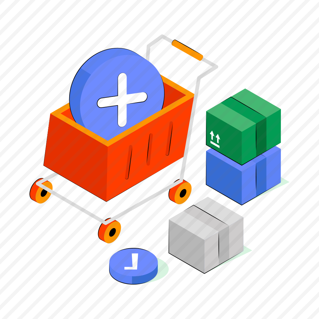 No Shopping, Shopping Cancel, Shopping Cart, Handcart, Pushcart,  preview