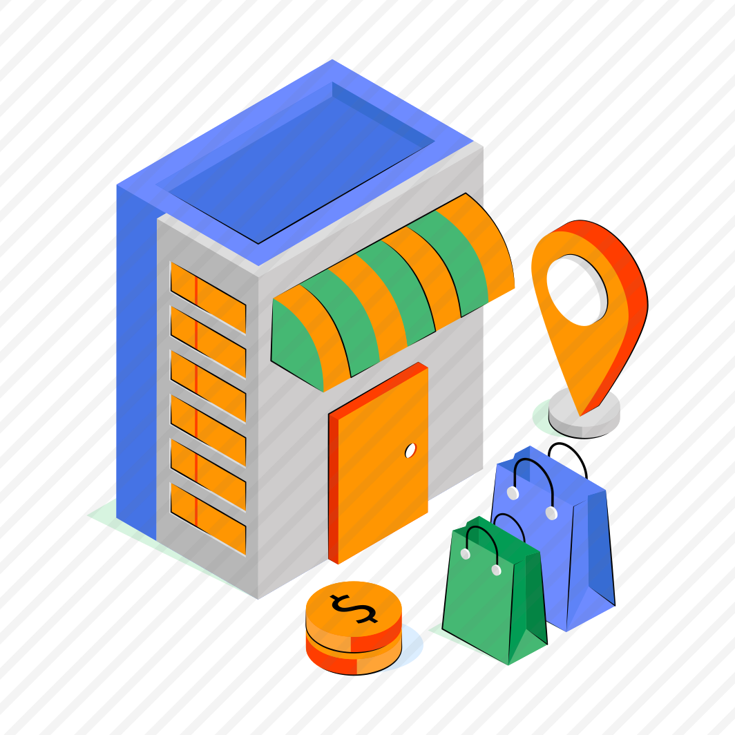 Shop Location, Store, Marketplace, Building, Commerce preview