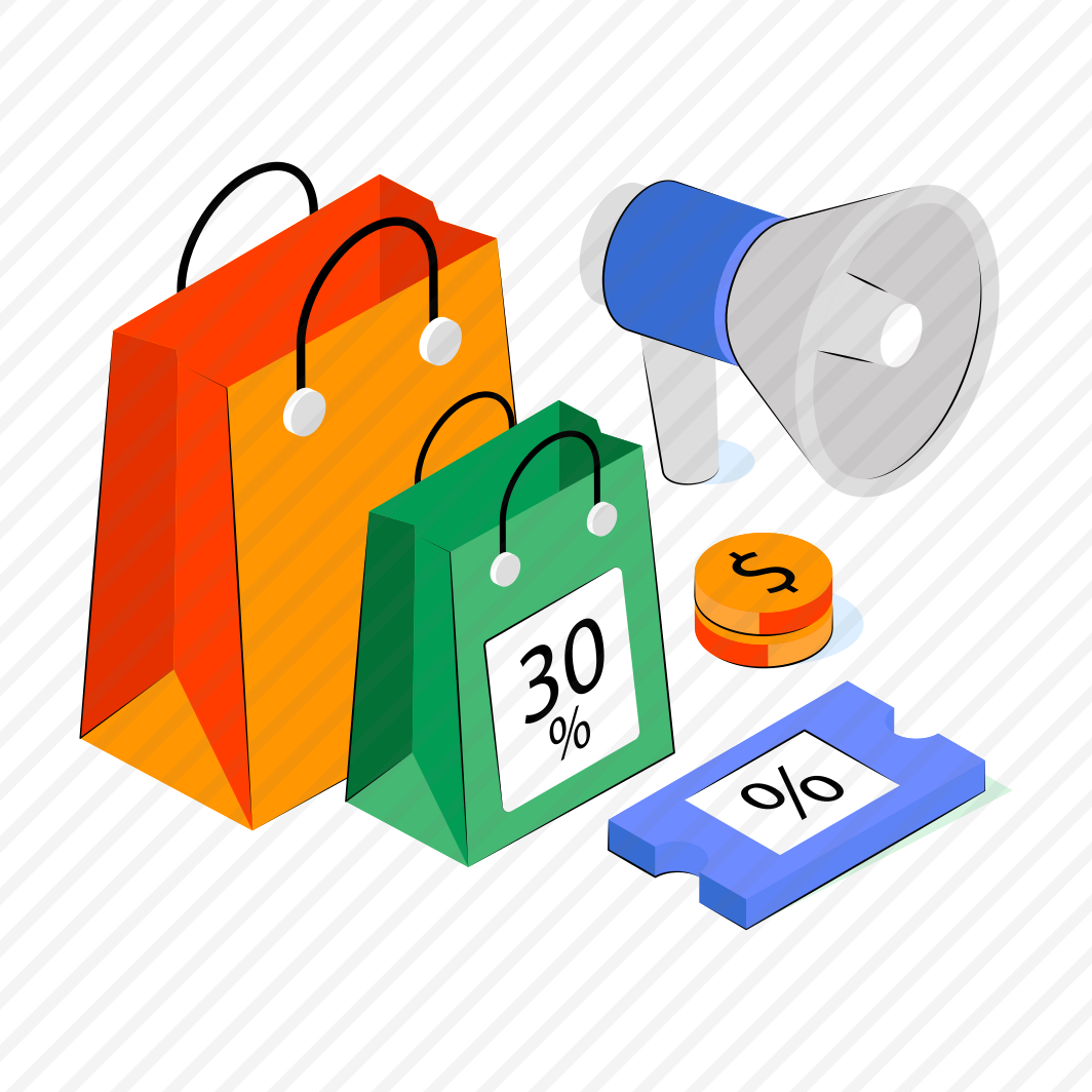 Shopping Marketing, Shopping Sale Promotion, Shopping Publicity, Shopping Advertisement, Shopping Announcement  preview