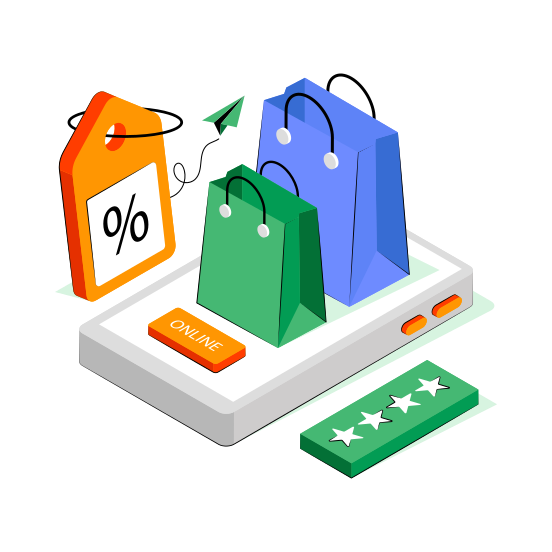 Shopping Sale, Online Shopping Discount, Jute, Buy, Purchase,  illustration