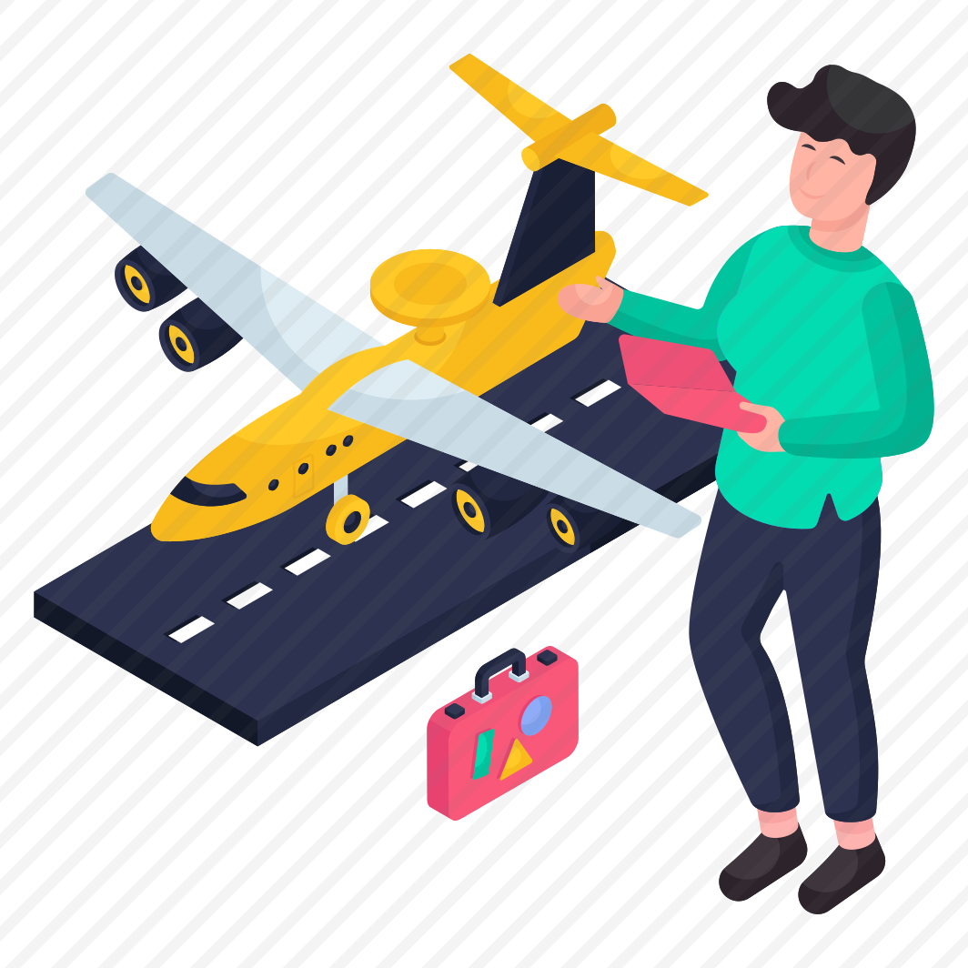 Airplane Runway, Airjet, Airline, Flight, Plane preview