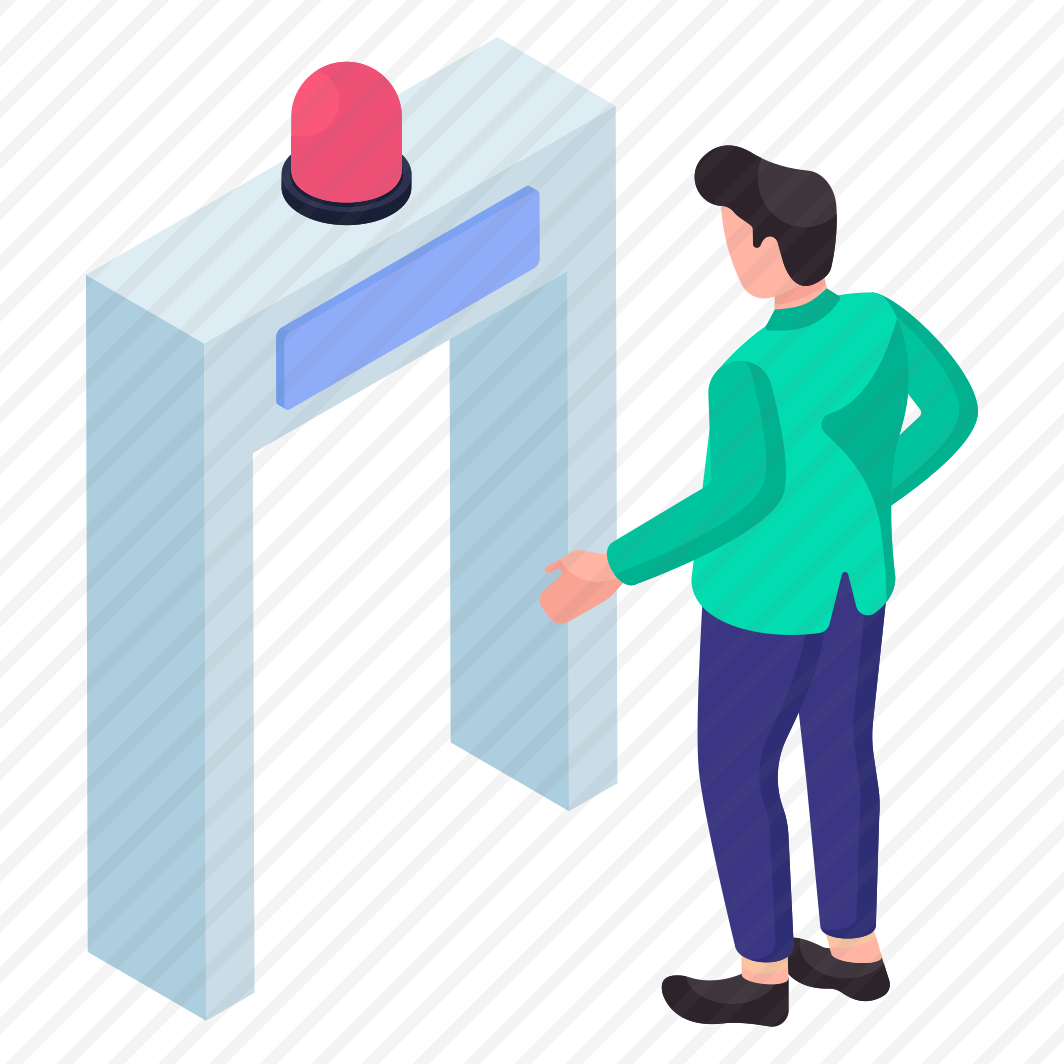 Entrance Scanner, Security Checking Door, Security Checkpoint, Metal Detecting Door, Security Checking Gate preview