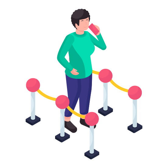 Listening Phone, Phone Talking, Mobile Call, Telecommunication, Pathway illustration