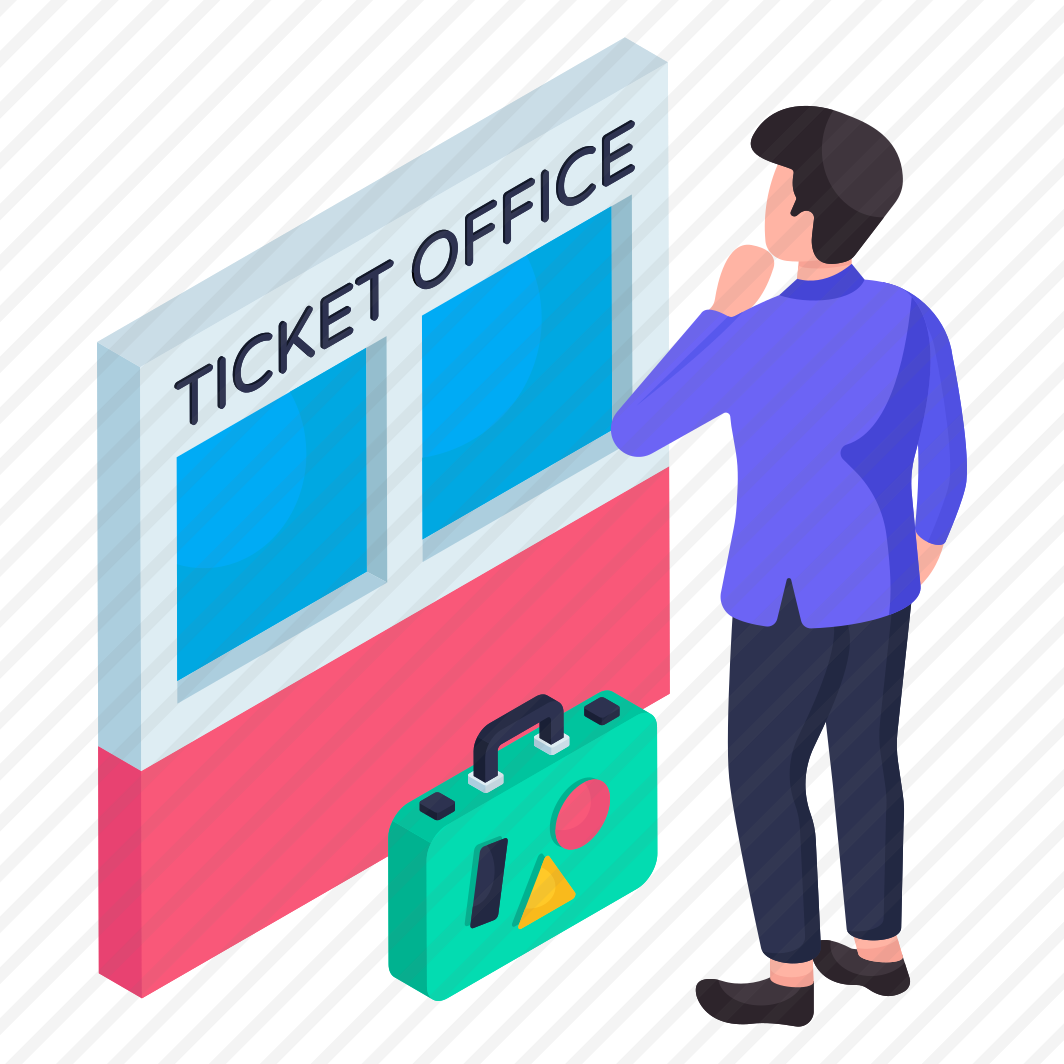 Ticket Office, Ticket Counter, Ticket Booth, Ticket Window, Airport Tickets Center preview