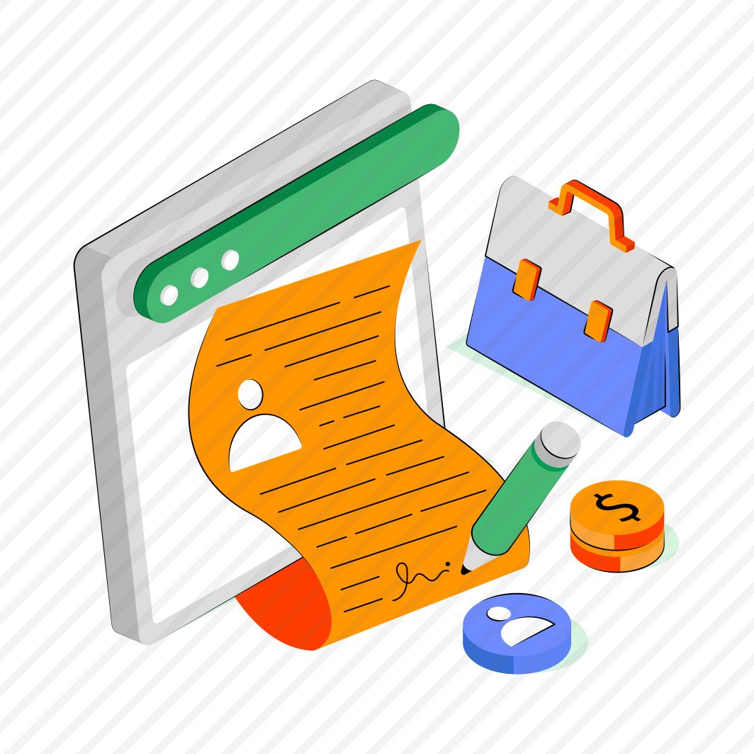 Contract Paper, Agreement, Deal, Signature, Contract Document  preview