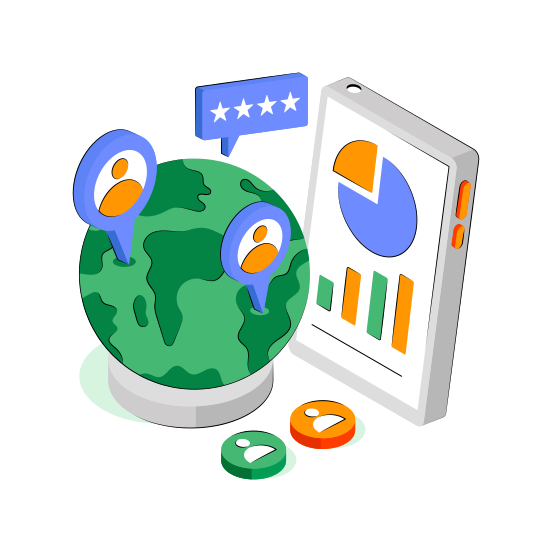 Employee Data, Employee Analytics, Infographic, Statistics, Employee Performance Report  illustration