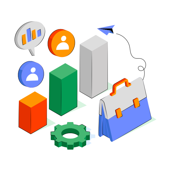 Employee Performance, Employee Assessment, Employee Ranking, Comparative Employee, Employee Growth  illustration