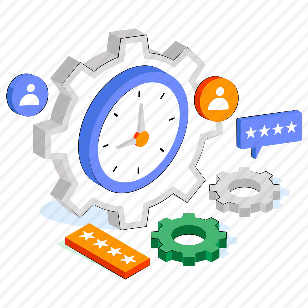 Time Setting, Time Management, Time Development, Time Cogwheel, Time Gear preview