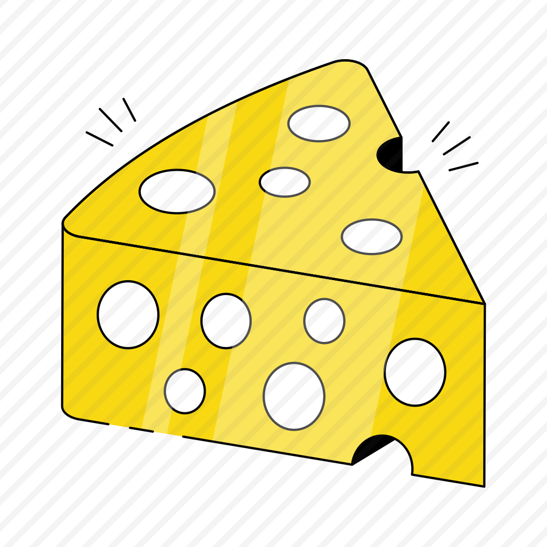 Cheese Block, Cheese Slice, Butter Block, Dairy Product, Food preview