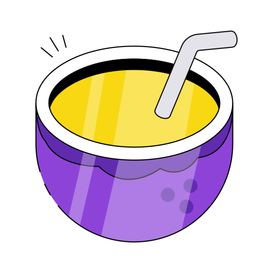 Coconut Water, Coconut Milk, Coco Water, Coco Milk, Coconut illustration