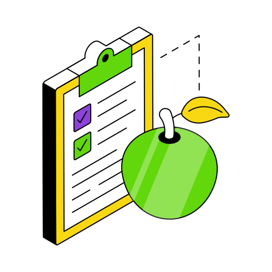 Diet Chart, Healthy Diet, Diet Card, Diet Plan, Nutrition Plan,  illustration