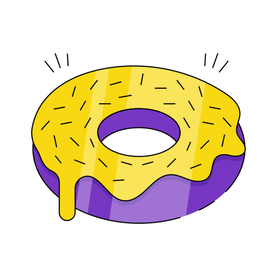 Donut, Doughnut, Confectionery, Bakery, Snack illustration